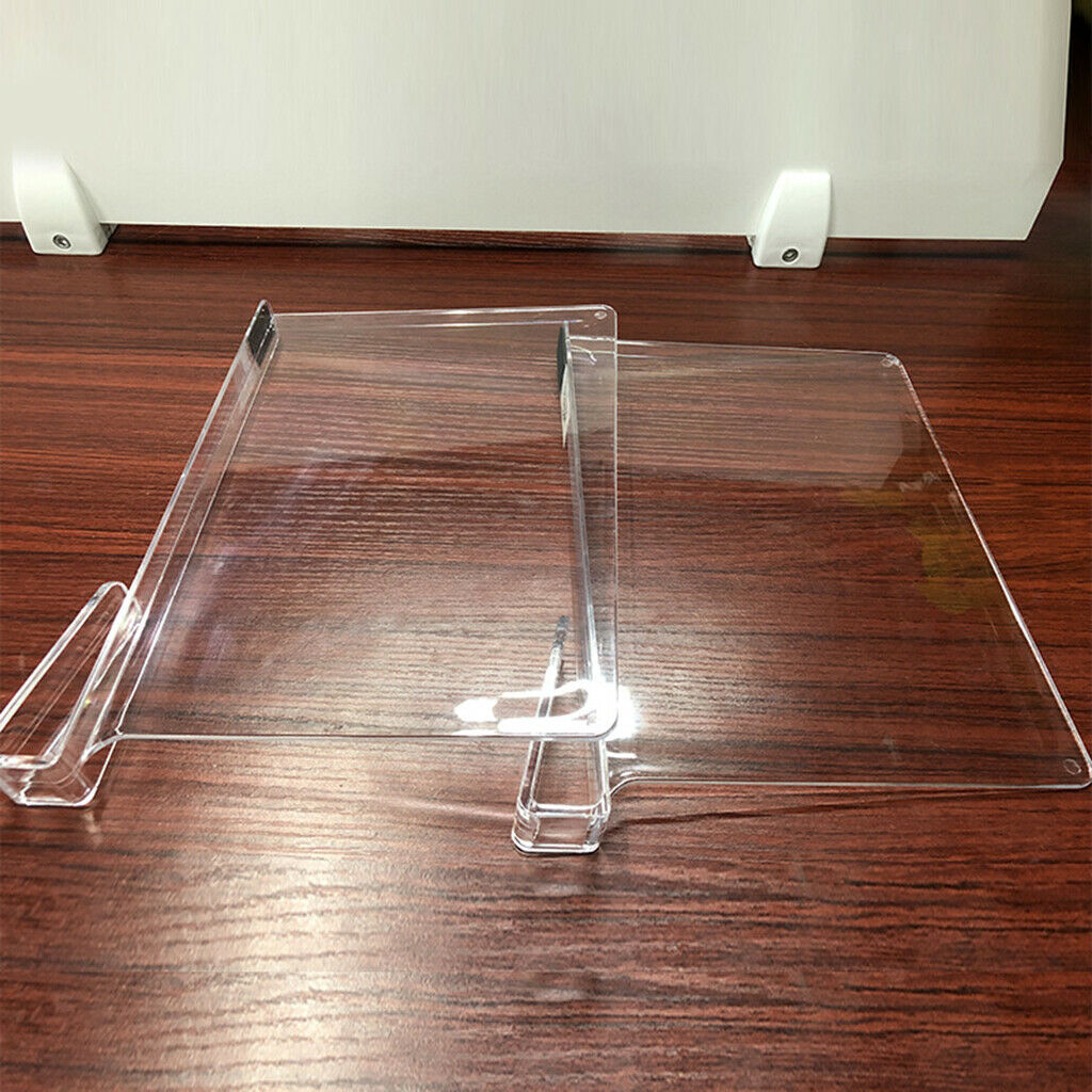 No-Slip Acrylic Shelf Dividers Cabinet Storage Divider Invisible Organizer