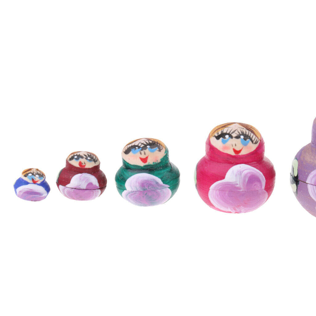 10 Pieces Flower Printed Babushka Russian