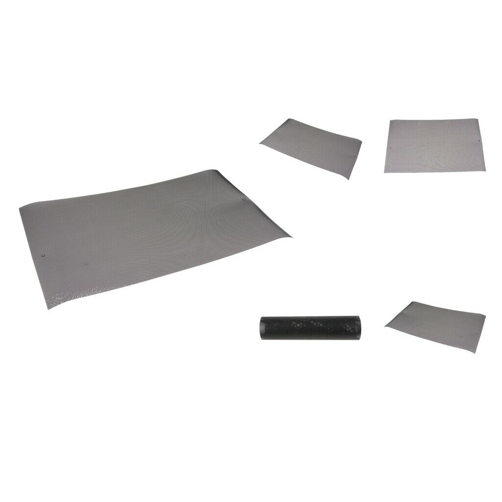 5x Protable 510x300x1mm PVC PC Cooler Cooling Fan Dust Filter Dustproof Case