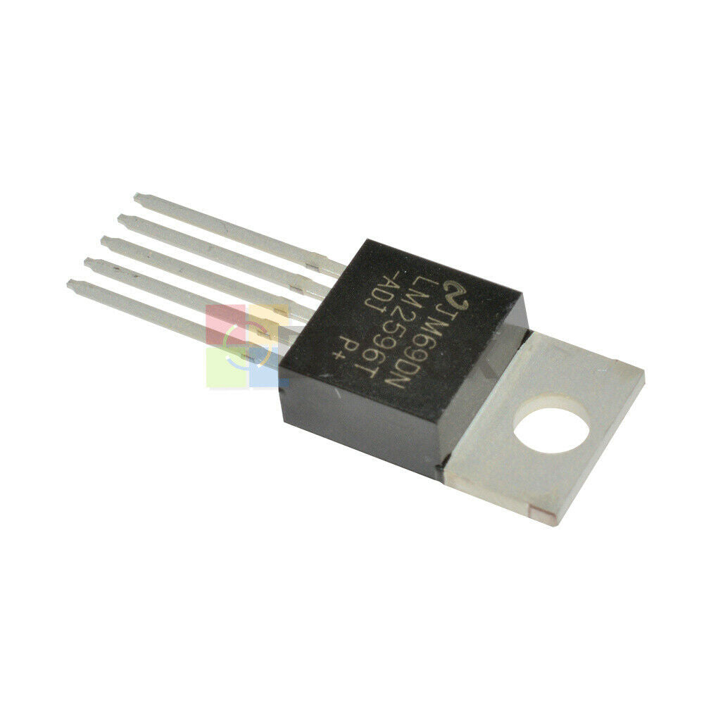 10Pcs IC LM2596T-ADJ LM2596 NSC TO-220 DIP-3 Voltage Regulator 3A Adjustable