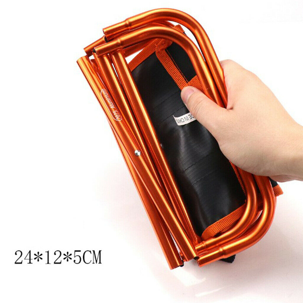 Portable Fishing Camping Garden Picnic Trip Foldable Aluminum Stools