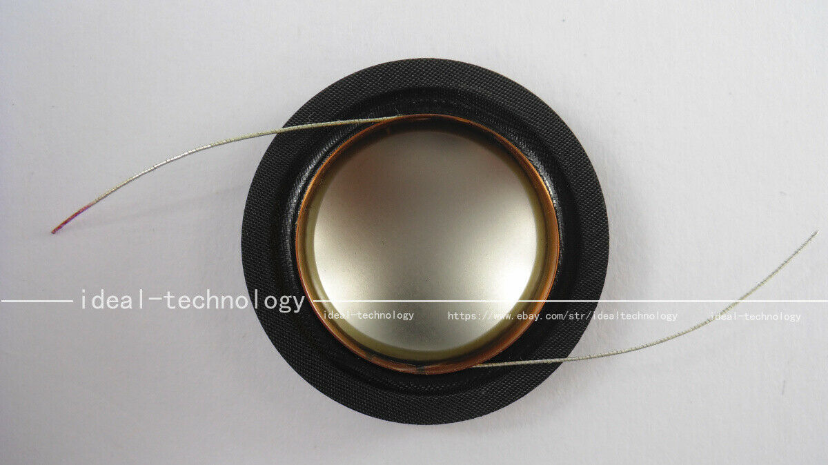 10PCS 25.4mm Titanium Film + Silk Side Diaphragm 25 core Tweeter Voice Repair