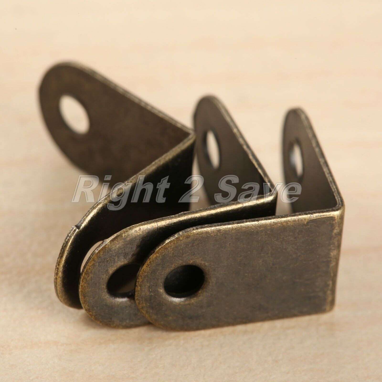 20pcs Mini Retro Wood Jewelry Box Edge Cover Corner Protector Guards Decorative