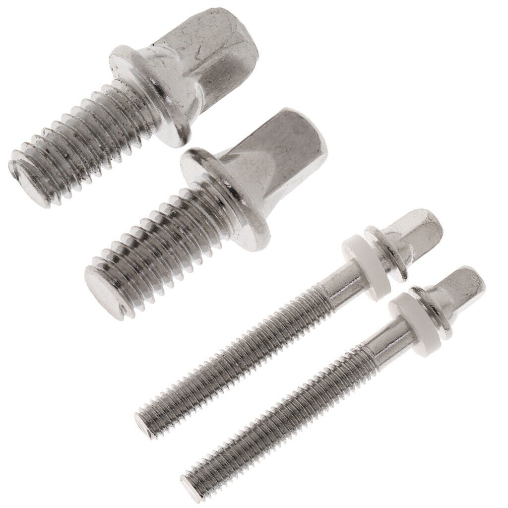 Metal Drum Tension Rods Drum Bolts Percussion Instrument Parts 10/33mm