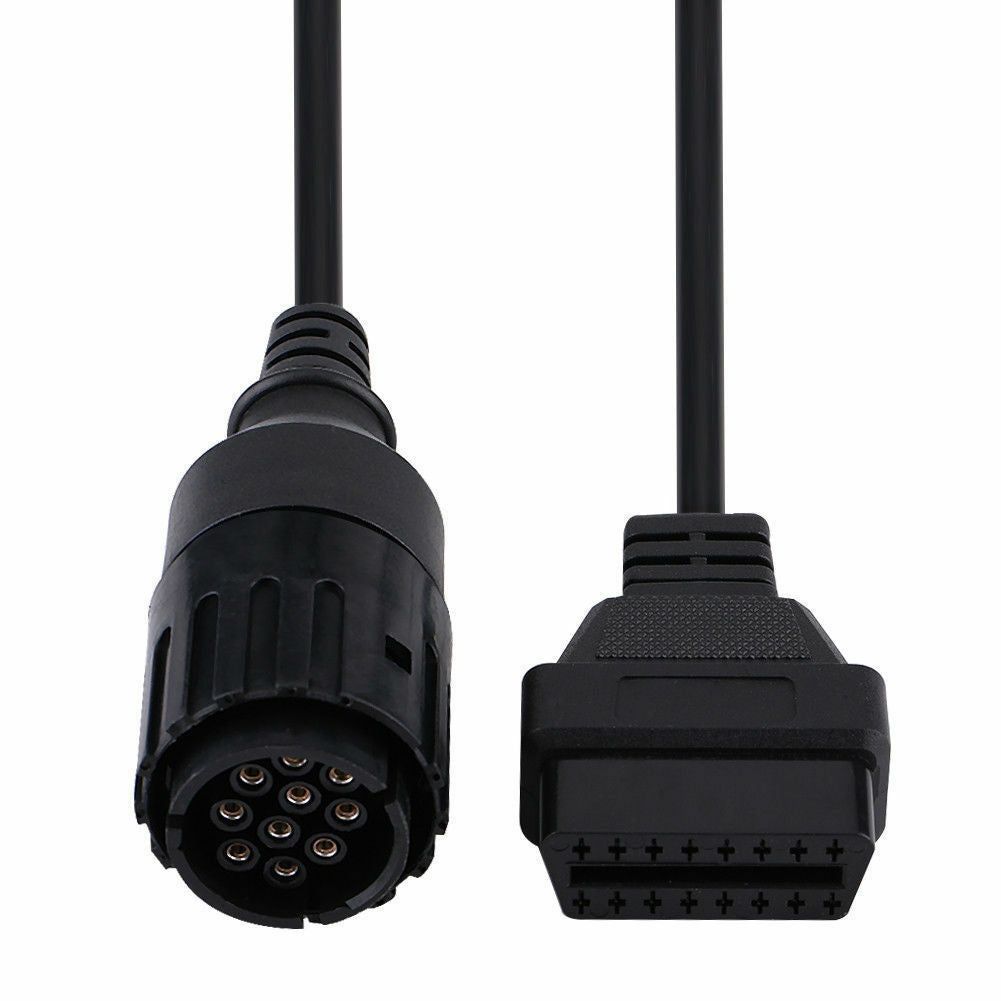 10 Pin To 16 pin OBD2 Connector Adapter Diagnostic Extension Cable (S200)