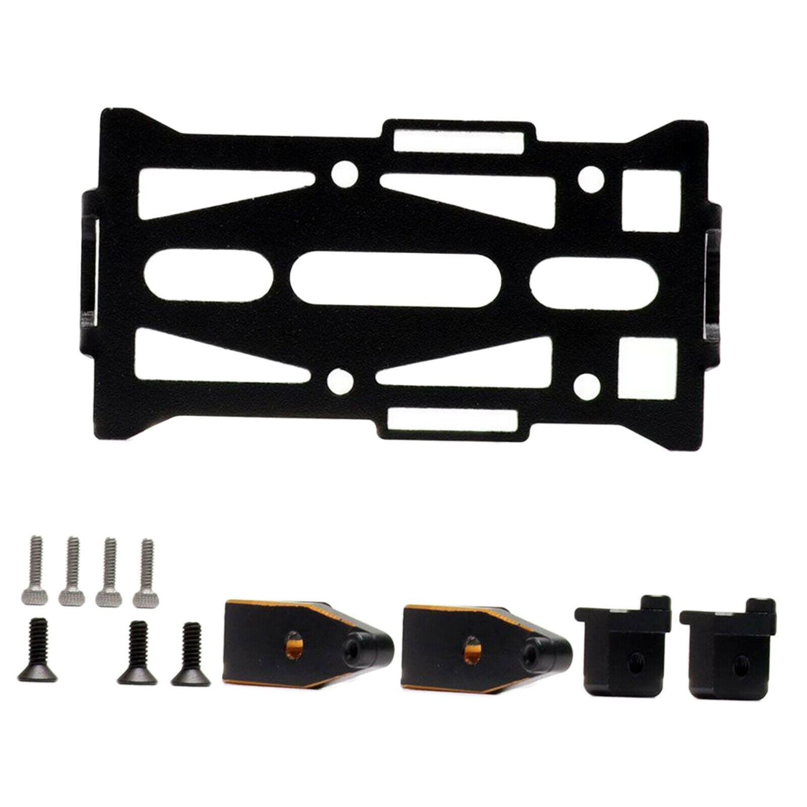 Battery Tray Aluminium Alloy Universal Crossbar Battery Board Bracket Hold Down