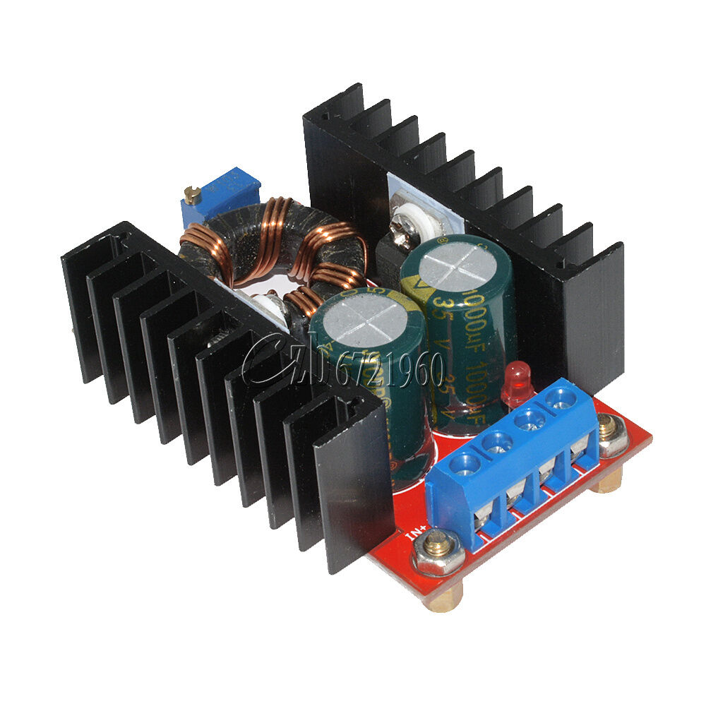 2PCS DC-DC Boost Converter 10-32V to 12-35V 6A Step Up Power supply module 150W