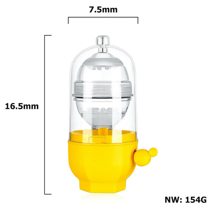 Egg Scrambler Shaker Whisk Hand Egg Maker Eggs Yolk White Mixer KitchenBDAU