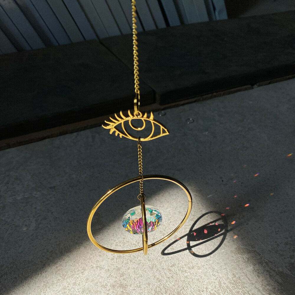 Crystal Sun Catcher Prism Pendant Suncatcher Rainbow Maker Window Hanging Decor