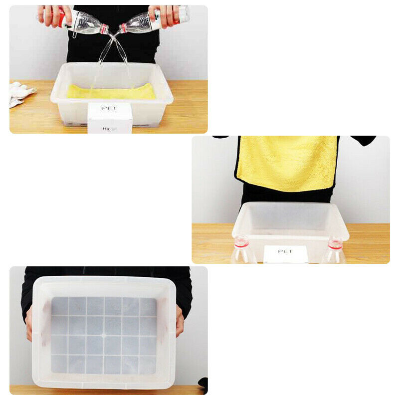 1X High-density double-sided cleaning towel absorbent hair lint cleaning towBDA
