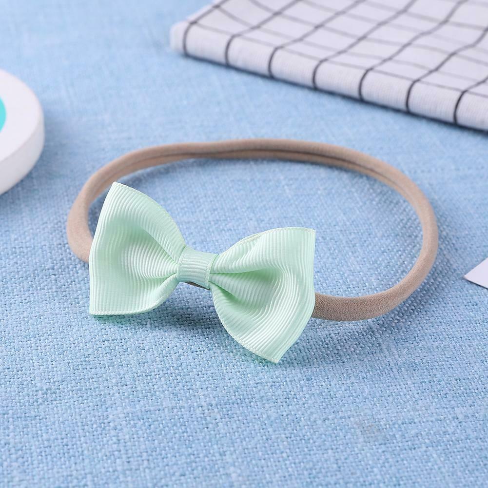 10pcs/Bag Baby Girls Headbands Lace Elastic Photo Photography Prop Hairband @