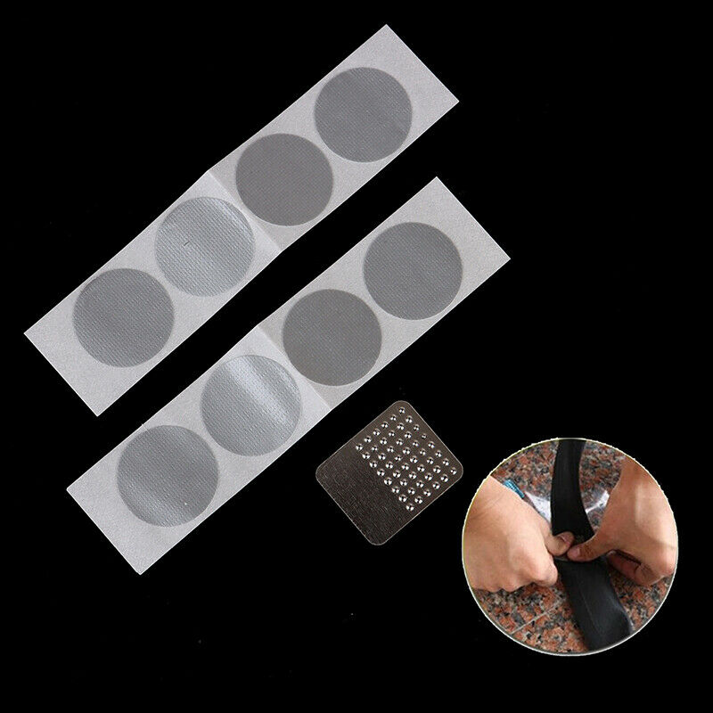 8Pcs Glueless Chip Patches Bicycle Inner Tire Repair Kit Road Bike Access.l8