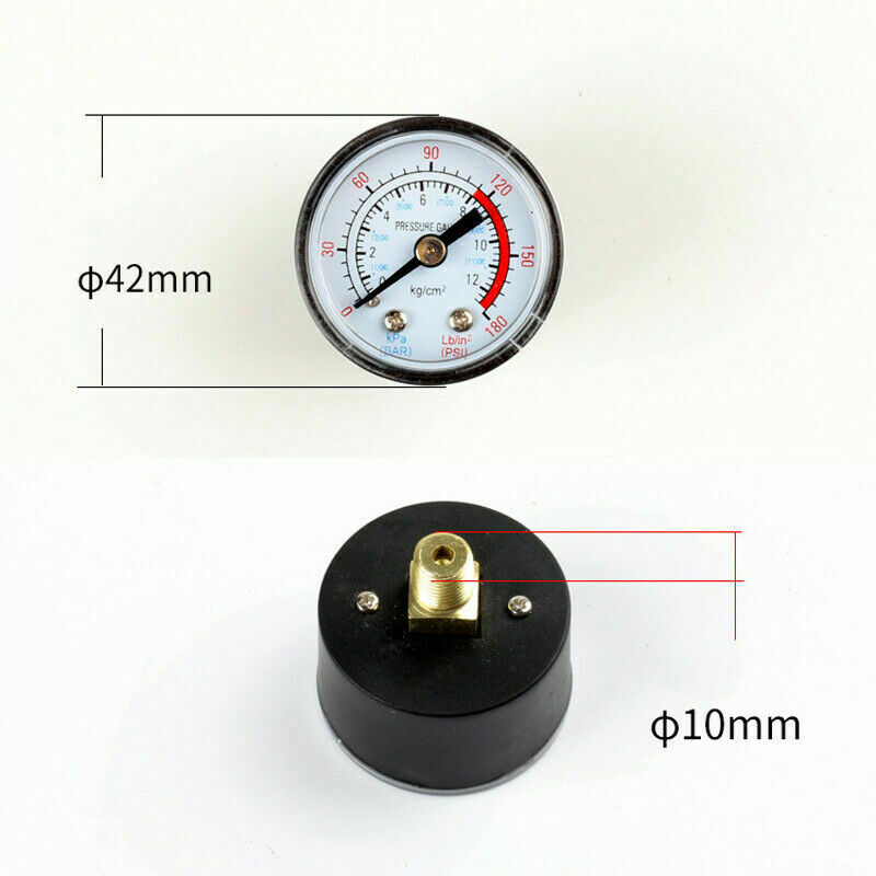 Manifold Regulator Pressure Gauge Air Compressor Pressure Control Switch Valve