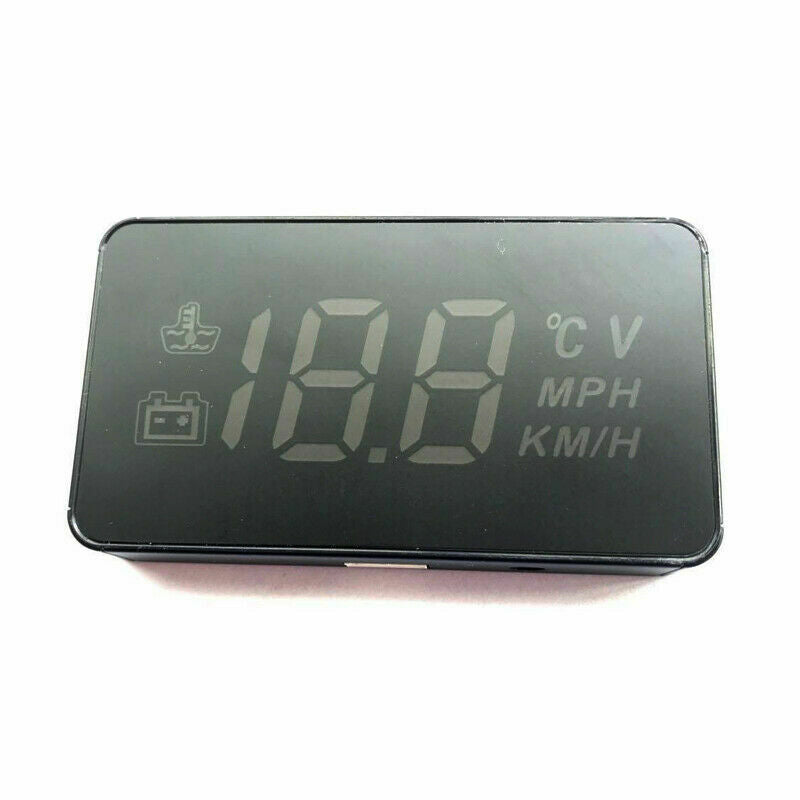 3.5" A100 Car SUV HUD Head Up Display OBD2 Project Over-Speed  Alarm System 12V