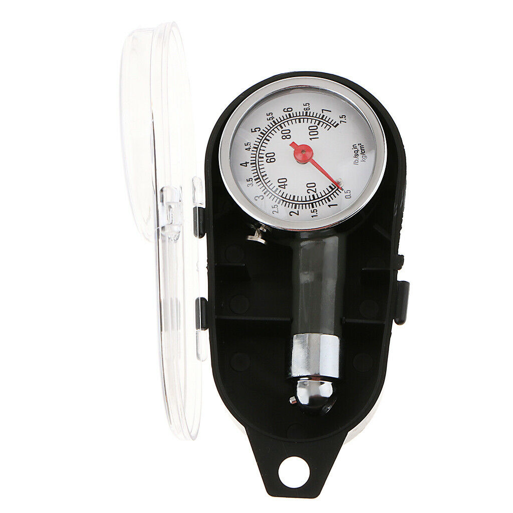 Auto Car Bike Truck Tire Air Pressure Gauge Dial Tyre Meter Tester 0-100PSI