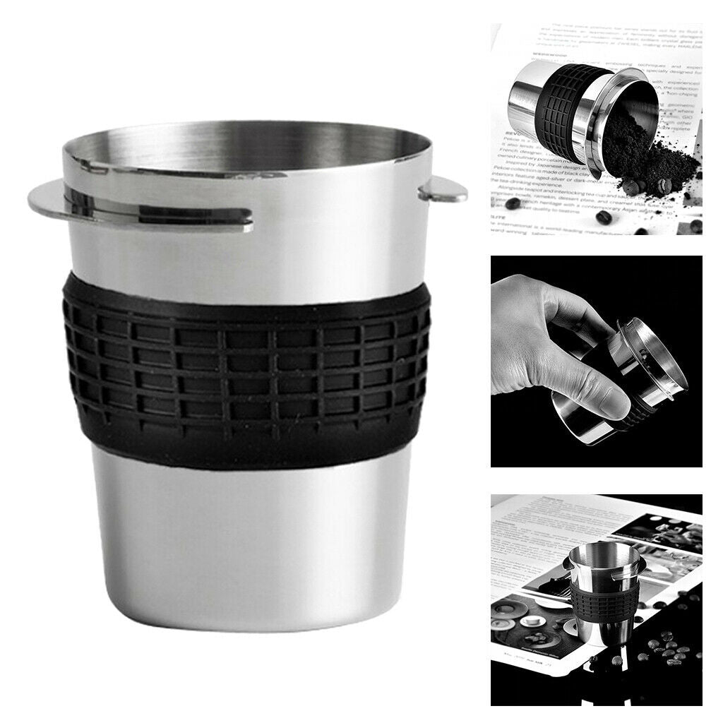 Coffee Grinder Powder Receiver Dosing Cup For 58mm Coffee Portafilter