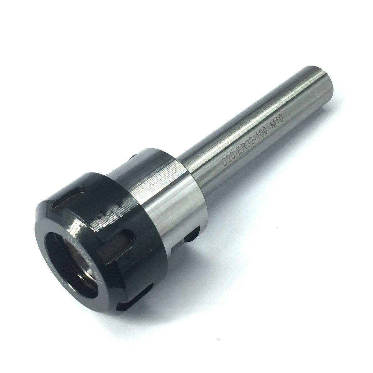 C20 ER32UM 100L Collet Chuck Holder Straight Shank + Wrench for CNC Milling