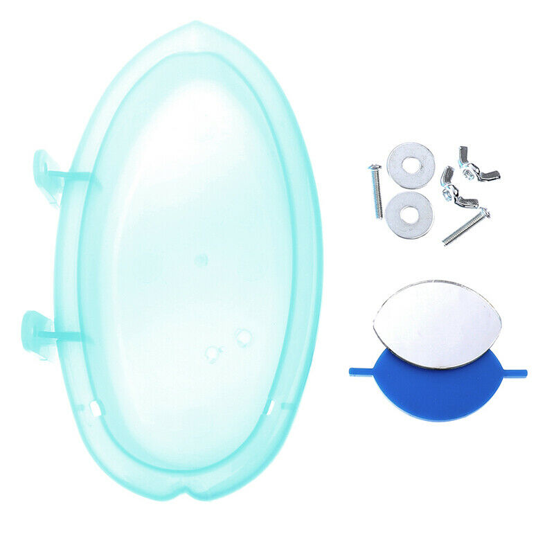 Parrot Bathtub With Mirror Pet Cage Accessories Bird Mirror Bath Shower B.l8