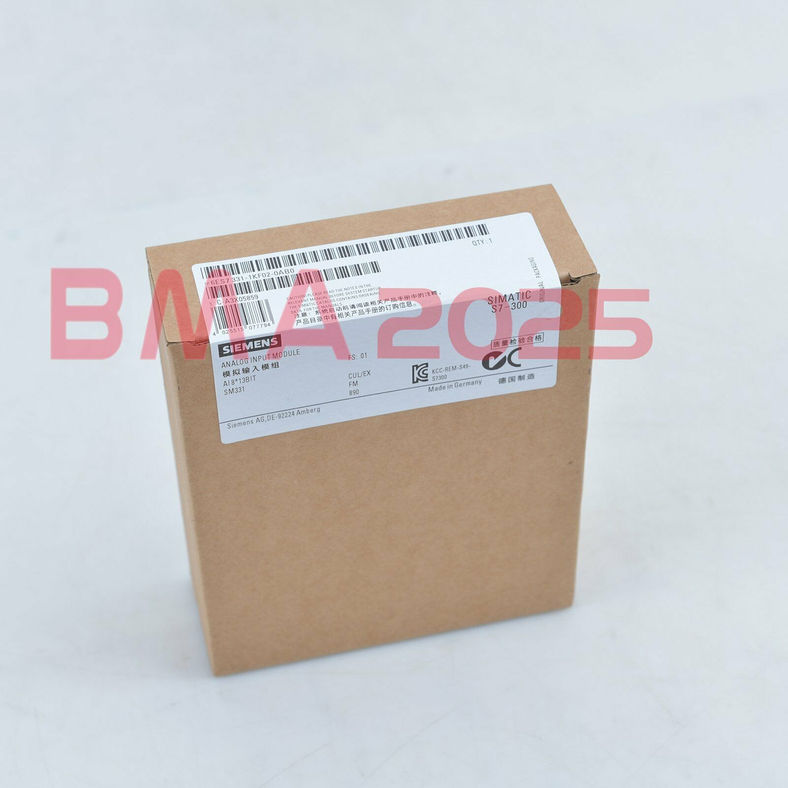 New 6ES7331-1KF02-0AB0 6ES7 331-1KF02-0AB0 1year warranty DHL Free Ship SM9T