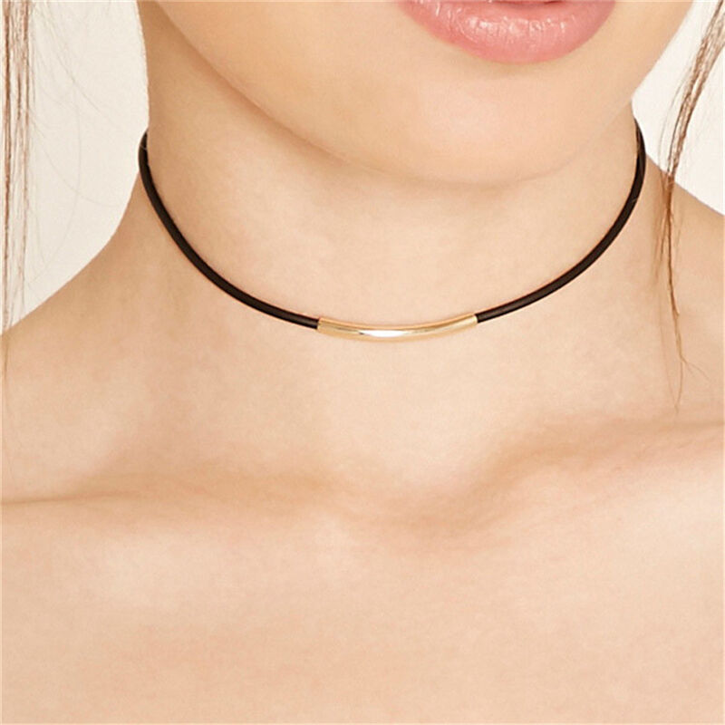 Gothic Punk Lace Retro Choker Collar Necklace Jewelry Flower Pendant Chai.l8