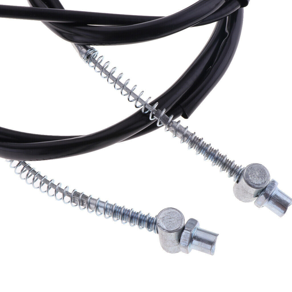 Black Durbale Front & Rear Brake Line Brake Cable Assembly for Yamaha PW50