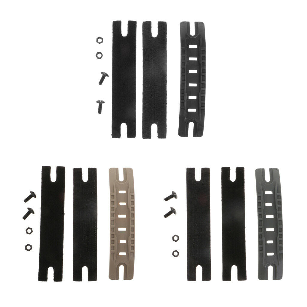 2x   Helmet Side Rail for Fast  Helmet Hunting