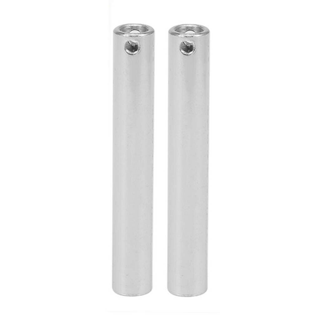 2Piece Stainless Steel Axle Tube for SCX10 RC Car Crawler Upgrade Parts