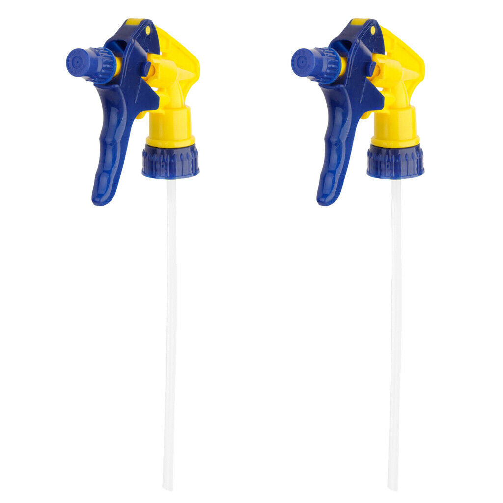 2x Adjustable PVC Garden Washing Watering Spray Gun Sprinkler Nozzle + Straw