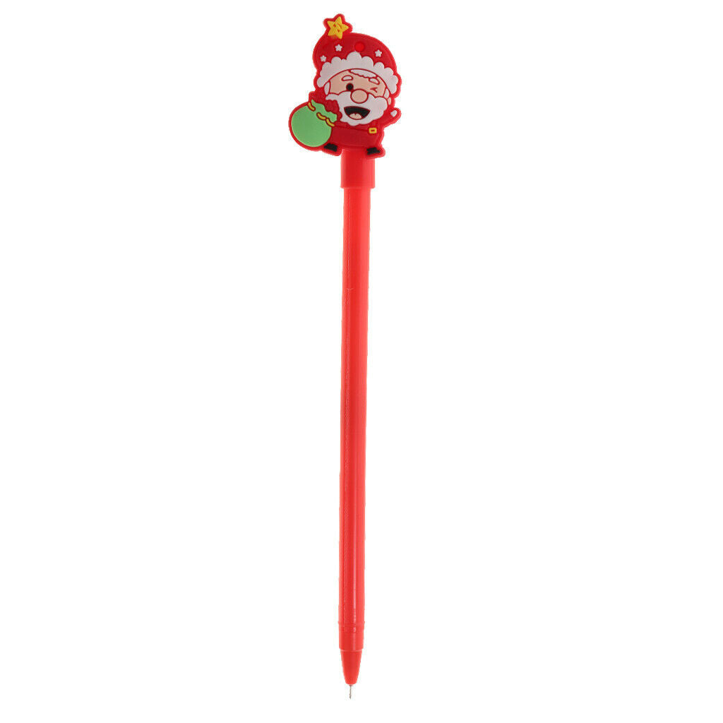 Creative Cartoon Christmas Series Gel Pen Christmas Gift Stationery Supply A