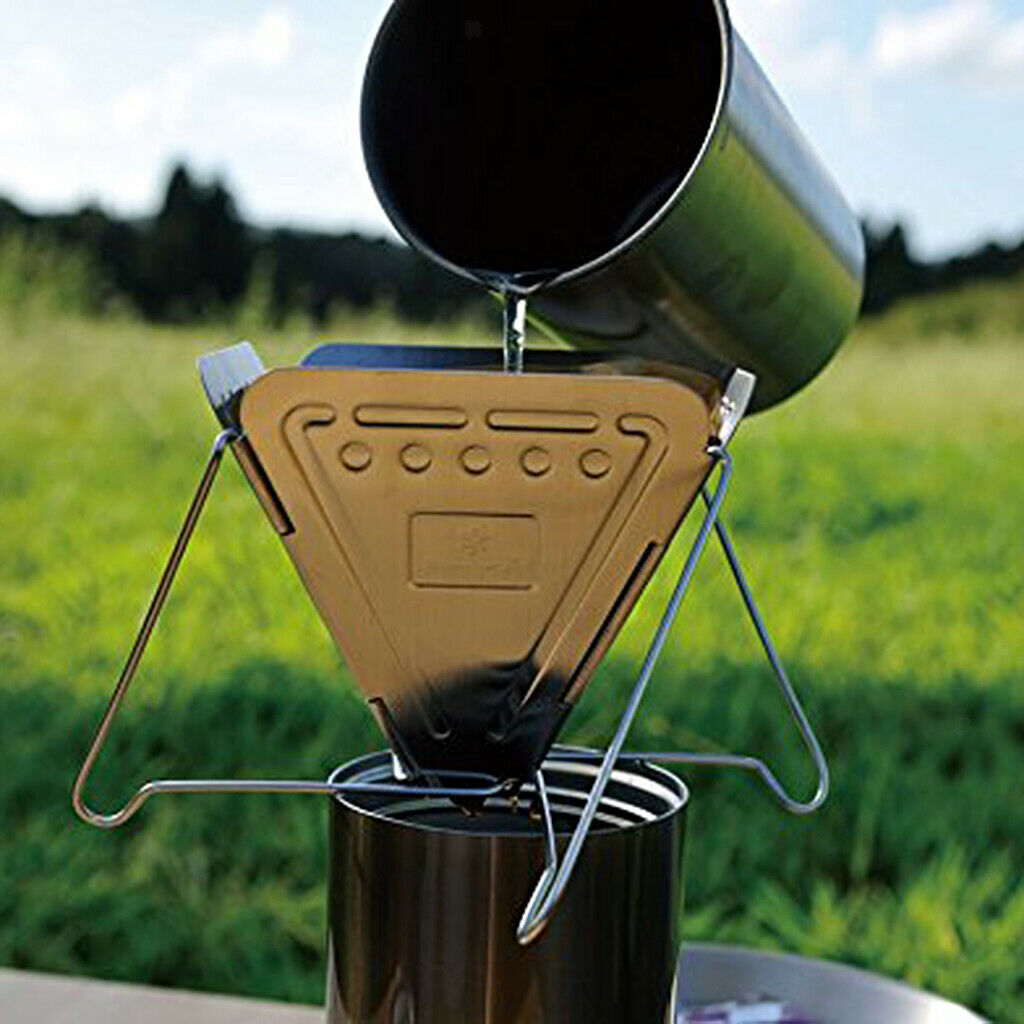 Portable Outdoor Coffee Filter Stand Folding Coffee Drip Easy to Carry 10cm