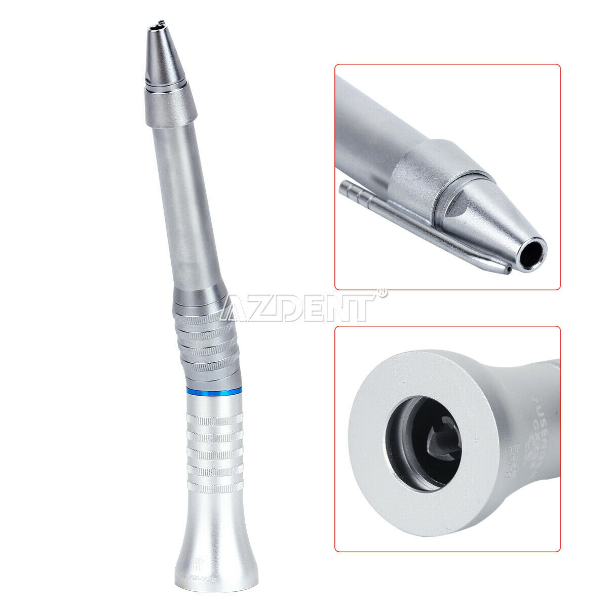 Dental 1:1 Surgical Handpiece Micro 20° Contra Angle Straight Head
