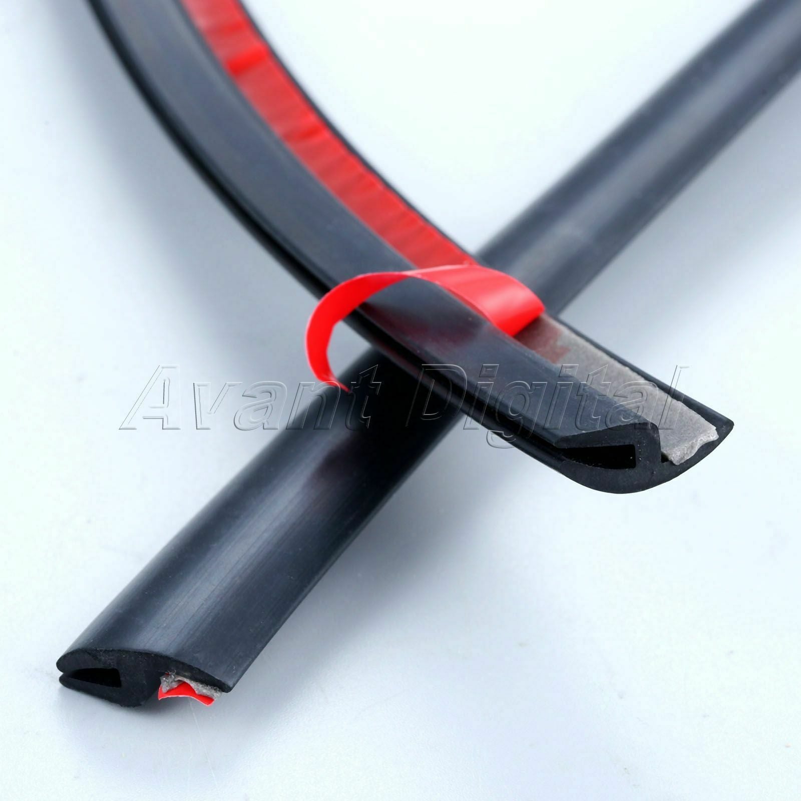 Universal Rubber Front Windshield Panel Sealed Strips Car Ageing Seal Trim 1.8M