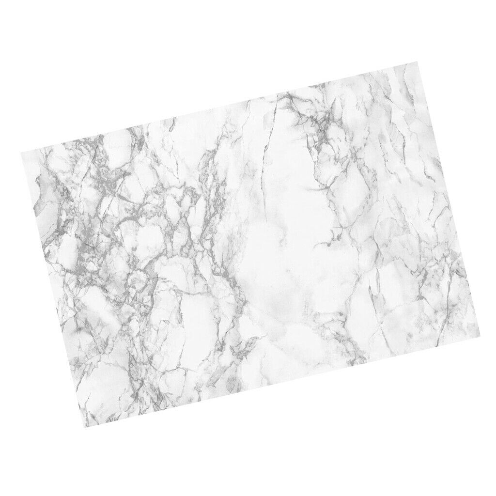 Marble Contact Paper Kitchen Vinyl Wall Paper Bathroom Table Desk Decor Arts