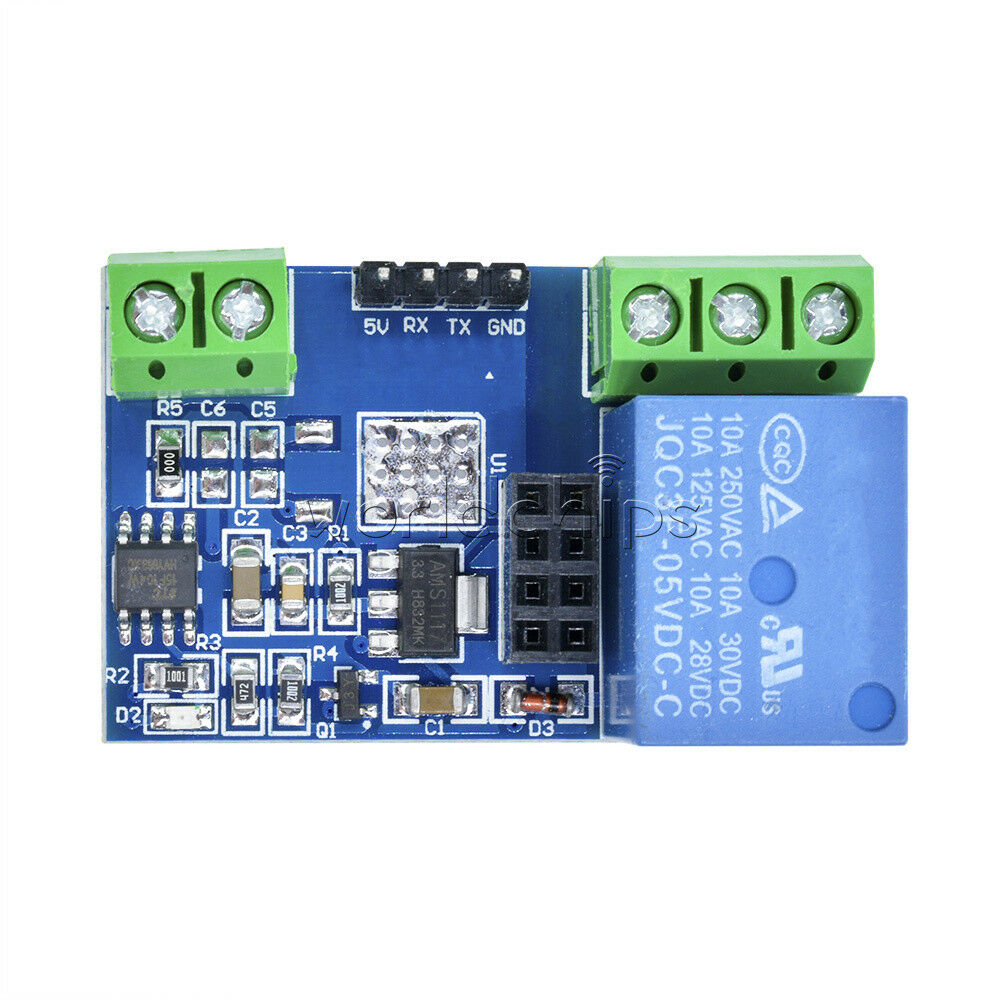 ESP8266 5V WiFi Relay Module Smart Home Phone Remote Control Switch For ESP-01