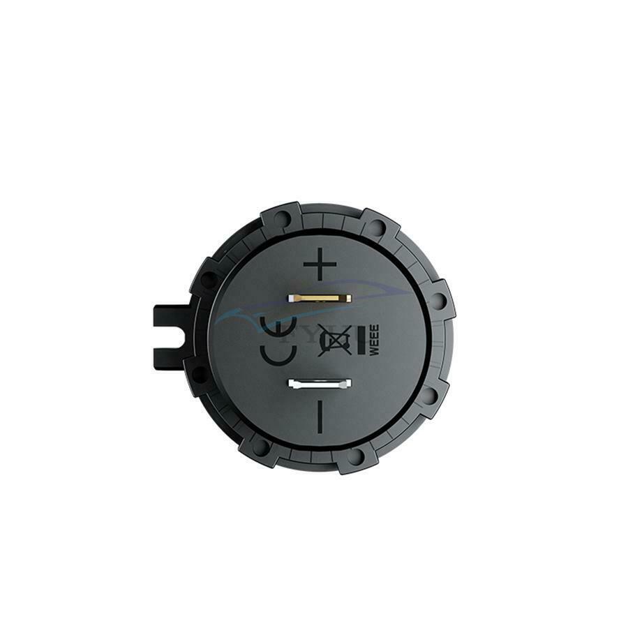 1PCS Car Dual USB Socket 4.8A Phone Charger Black with LED Voltmeter Switch