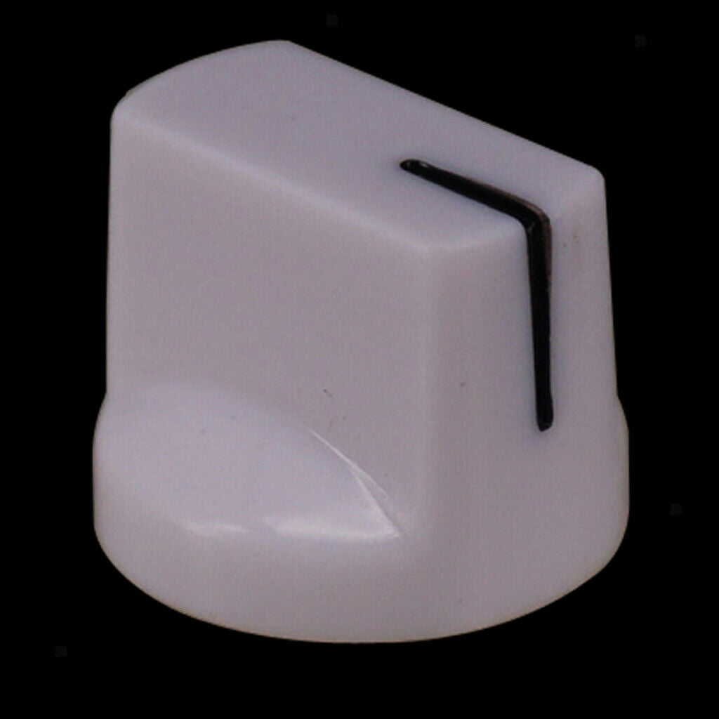 Set of 12 Guitar Knobs, Round Pointer Volume&Tone Control Knobs Amplifier Caps