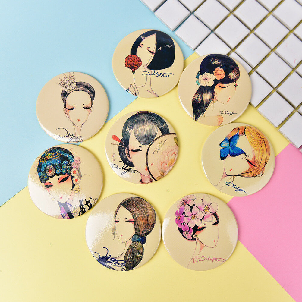 Mini Queen Series Mirror Portable MakeupMirror Small Pocket Traveling OneS.l8