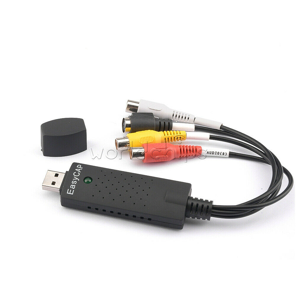 USB2.0 Video Capture Card Videotape t DVD Converter Monitor Capture Card Adapter