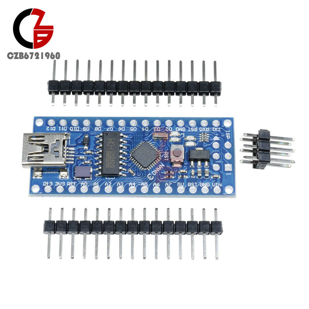 5PCS New Nano V3.0 ATmega168 CH340G mini USB compatibile Arduino NANO