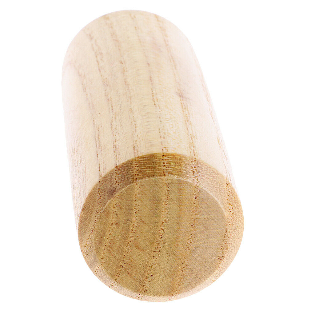 Safe Wooden Sand Shaker Shake Rattle Tube Instrument Early Baby Musical