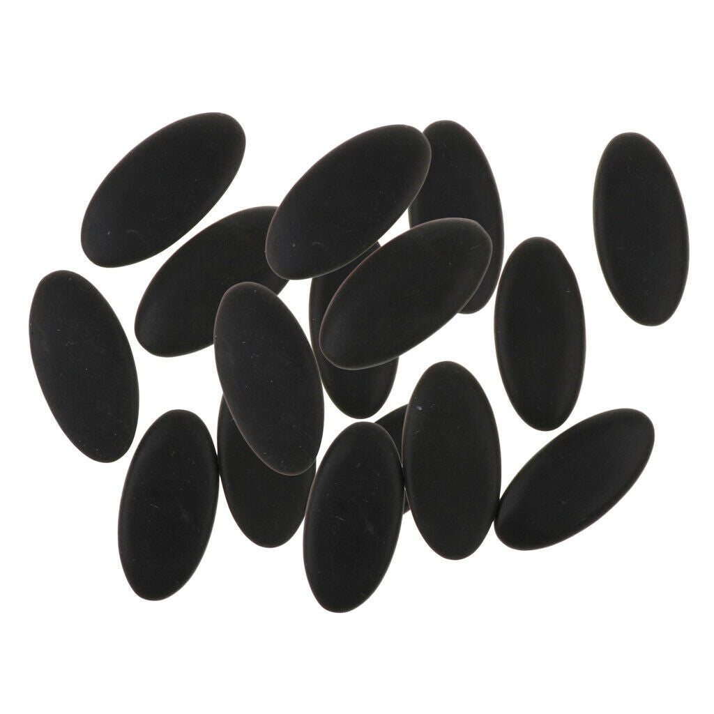 16 pcs Energy Stone Volcanic Hot Stone SPA Oil Massage Health Equipment