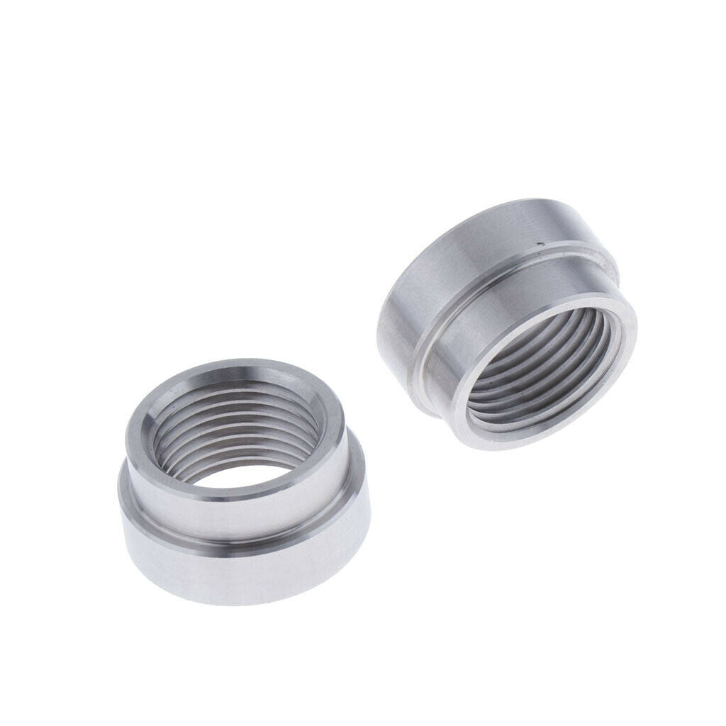O2 Sensor STEPPED Nut Recess Bung M18 X 1.5 Threads - Iron - 10pcs