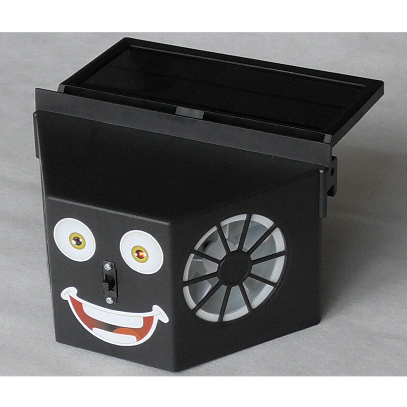 Solar Panel Attic Fan Mini Ventilator for Pet House Camping Double Exhaust