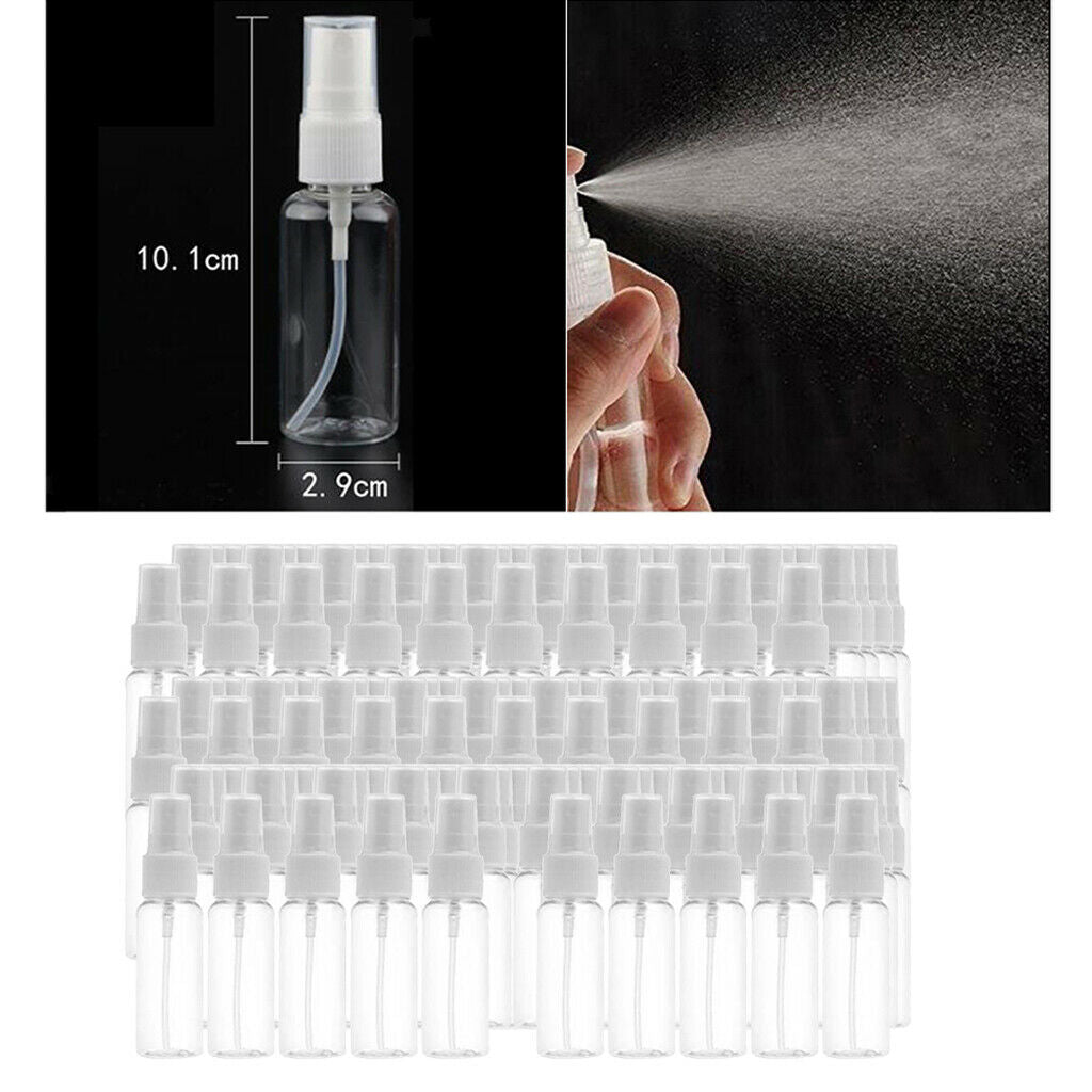 150Pcs 30ml Spray Fine Mist Sprayer Bottle Makeup Bottles Reusable Perfumes 30ml