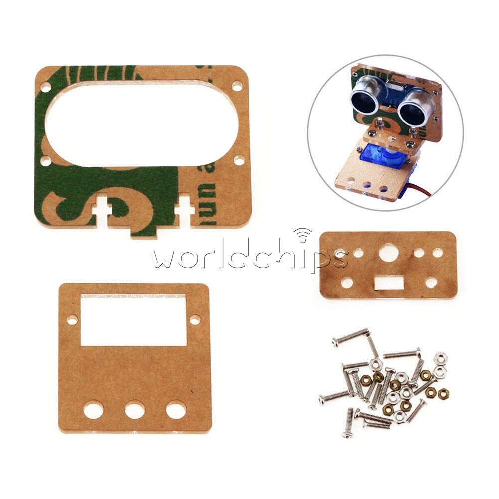 DIY Car Mounting Bracket with Screw for Ultrasonic Ranging Module Analog Servo U
