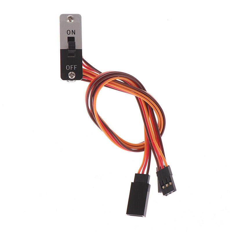 3 Way Medium On/Off Power Switch Wire Harness Cable JR Connectors Plug Re.l8