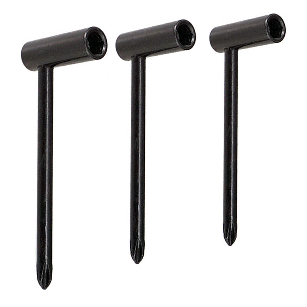 3Pcs Hex Wrench Key Guitar Neck Truss Rod Adjustment Spanner Tool Accessory