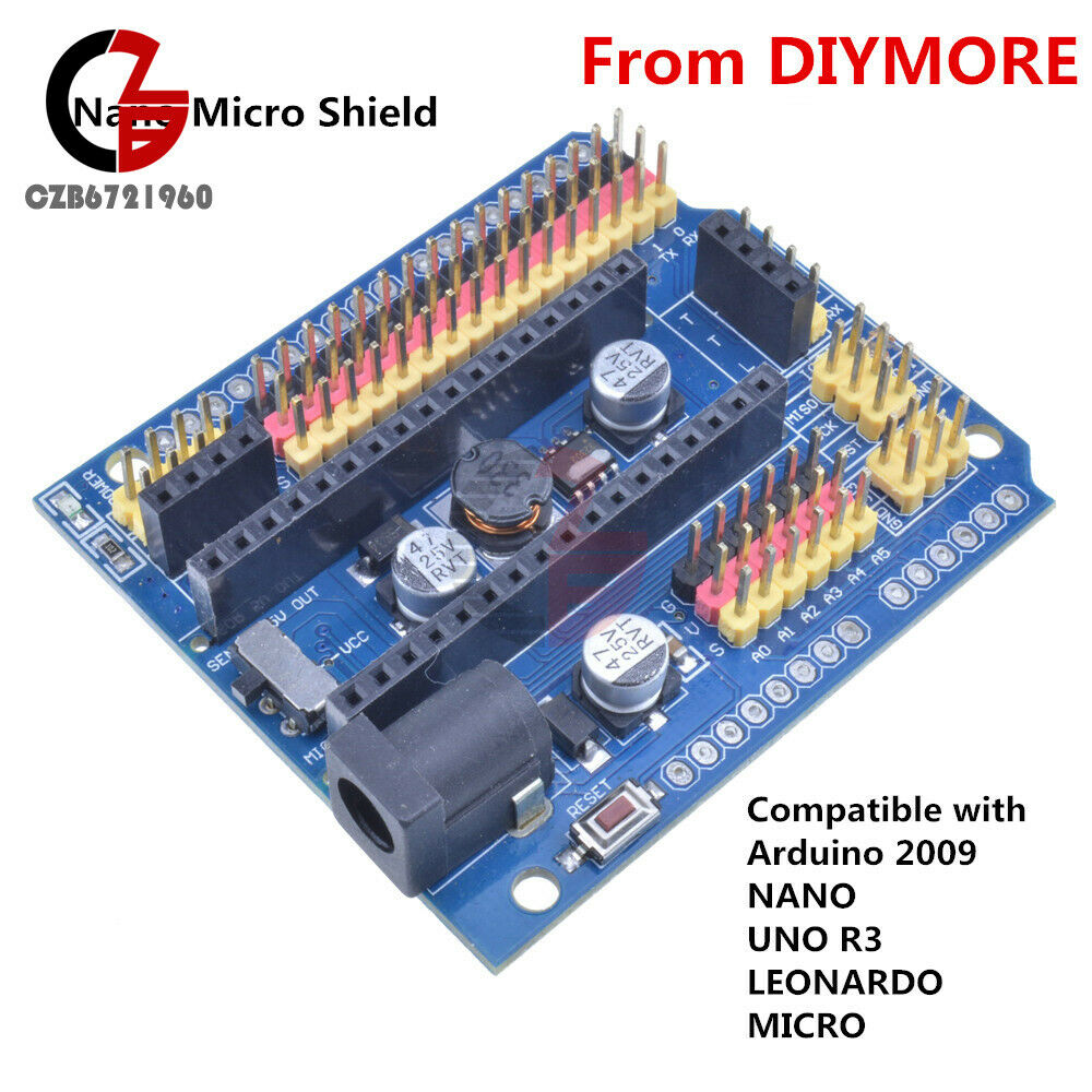 Smart Car Kits + UNO R3 + Nano V3.0 I/O Shield + L298N Motor Driver Bluetooth