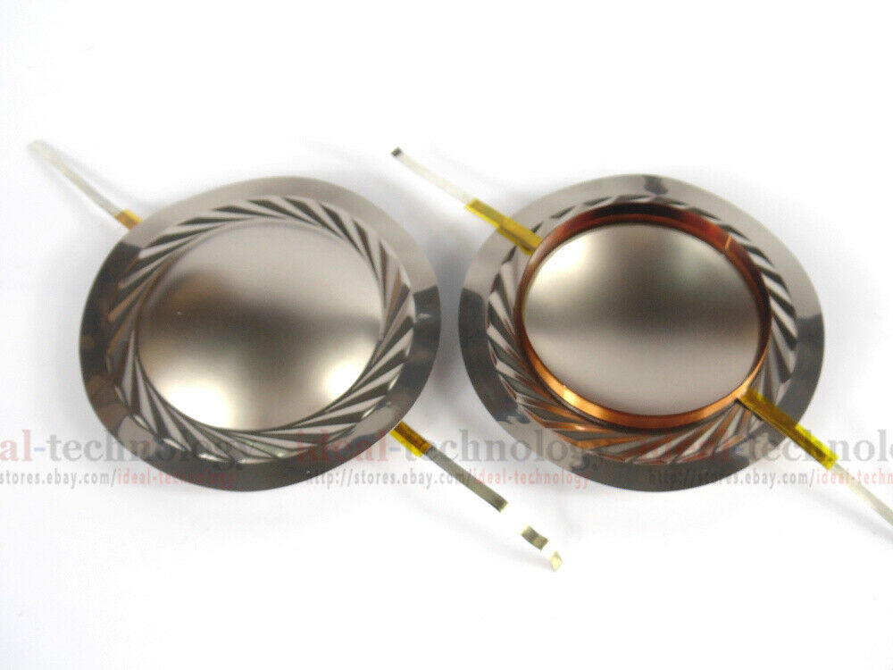 2pcs  Titanium tweeters diaphragm voice coil - 1.52'' or VC 39.0 mm 8 ohm