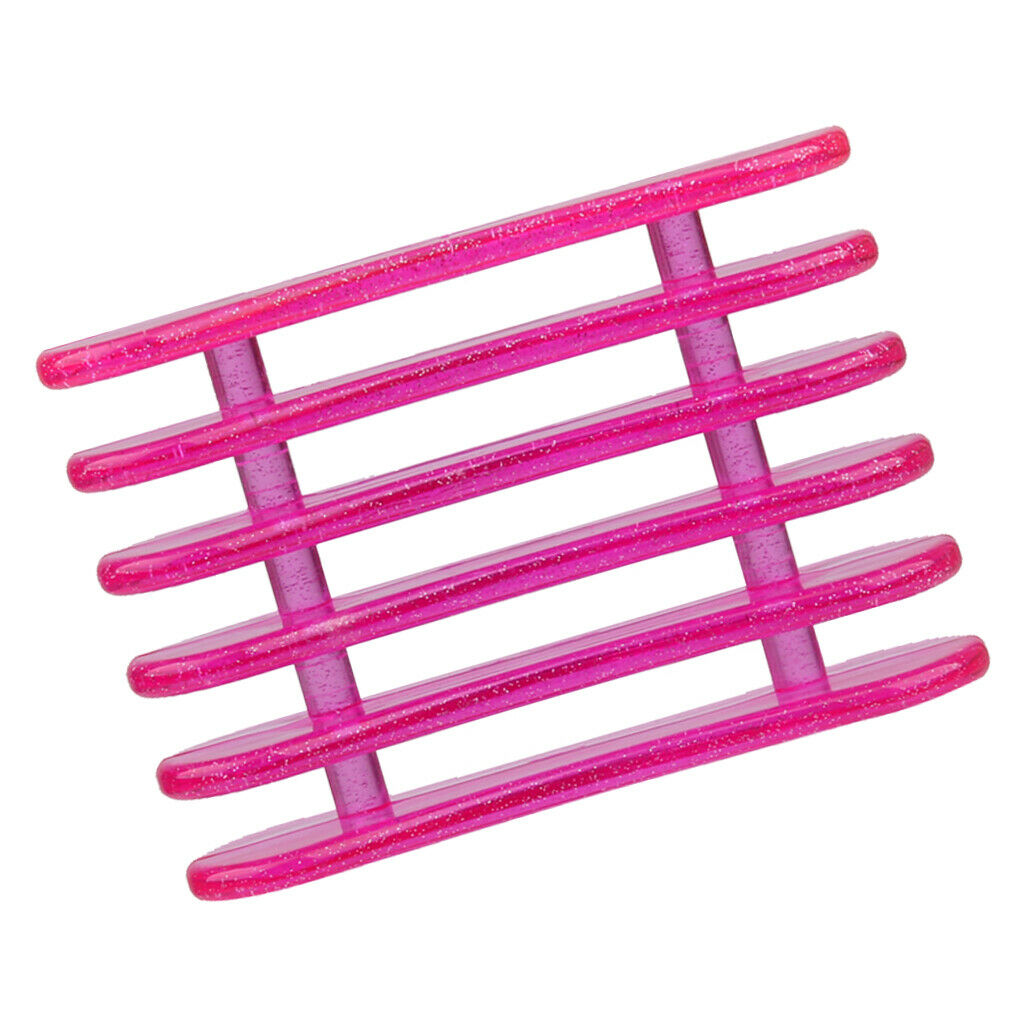 New Nail Art Makeup Craft Brush Pen Rest Stand Holder Pink Acrylic DIY Tool